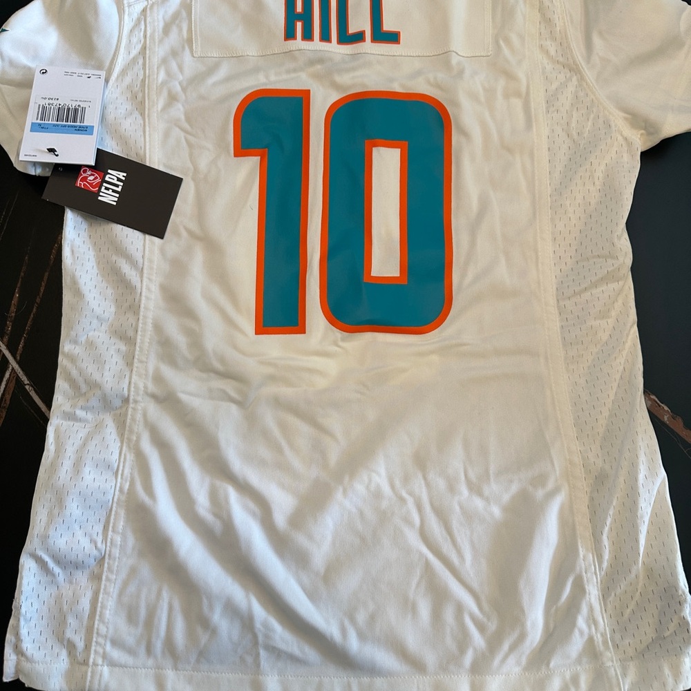 Tyreek Hill Miami Dolphins Nike Women's Player Jersey - White - Picture 7 of 10